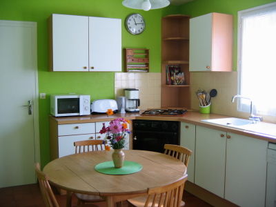 photo 1 Owner direct vacation rental Crozon maison Brittany Finistre Sep. kitchen