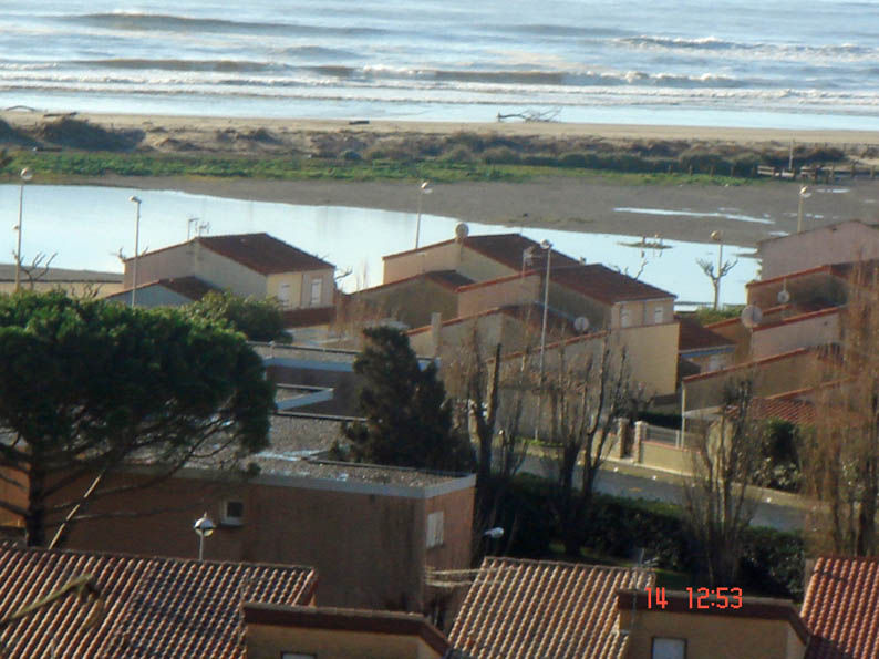 photo 8 Owner direct vacation rental Saint Pierre la Mer appartement Languedoc-Roussillon Aude View from terrace