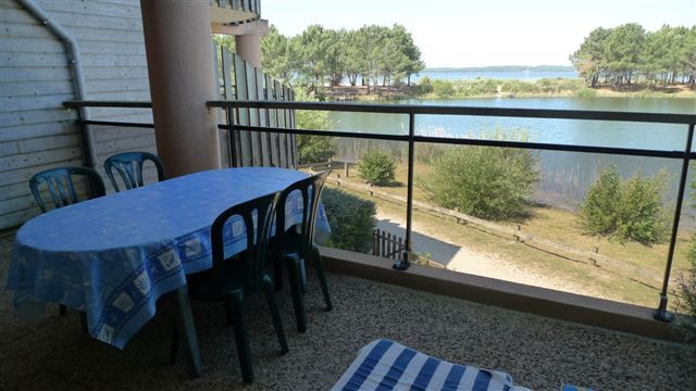 photo 7 Owner direct vacation rental Hourtin appartement Aquitaine Gironde View from terrace