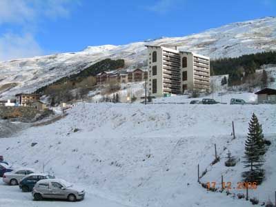 photo 3 Owner direct vacation rental Les Menuires studio Rhone-Alps Savoie View from the balcony