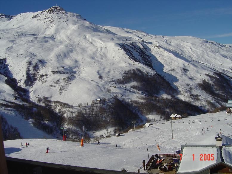 photo 13 Owner direct vacation rental Les Menuires studio Rhone-Alps Savoie View from the balcony