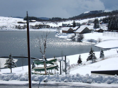 View from the balcony Location Studio 22397 Besse - Super Besse