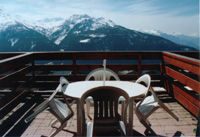 photo 13 Owner direct vacation rental La Rosire 1850 studio Rhone-Alps Savoie Terrace