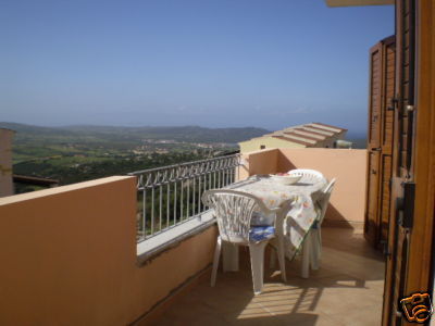 photo 12 Owner direct vacation rental Santa Teresa di Gallura appartement Sardinia Olbia Tempio Province View from terrace