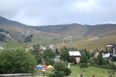 photo 9 Owner direct vacation rental La Toussuire studio Rhone-Alps Savoie View from the balcony