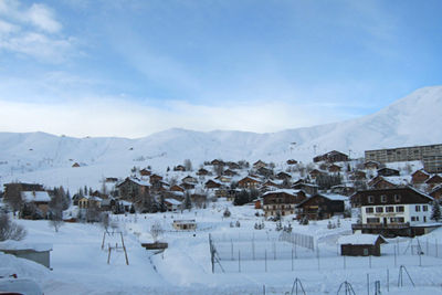 photo 8 Owner direct vacation rental La Toussuire studio Rhone-Alps Savoie View from the balcony