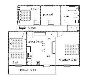 photo 3 Owner direct vacation rental Val Cenis appartement Rhone-Alps Savoie Property map