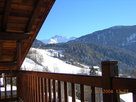 photo 13 Owner direct vacation rental Areches Beaufort appartement Rhone-Alps Savoie View from the balcony