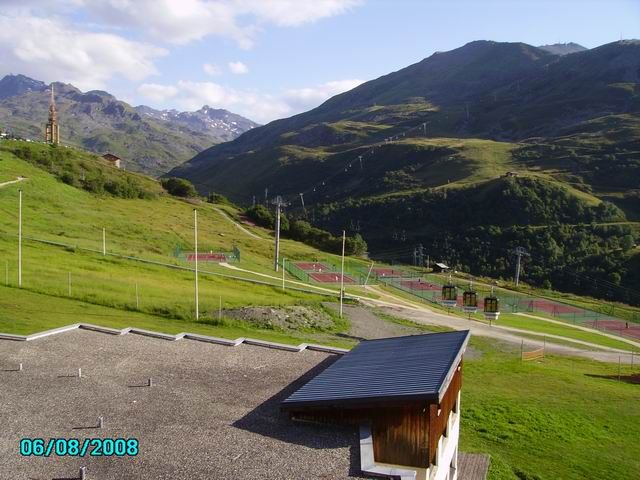 photo 7 Owner direct vacation rental Les Menuires studio Rhone-Alps Savoie View from the balcony