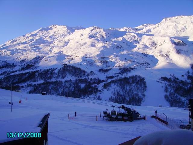 photo 6 Owner direct vacation rental Les Menuires studio Rhone-Alps Savoie View from the balcony