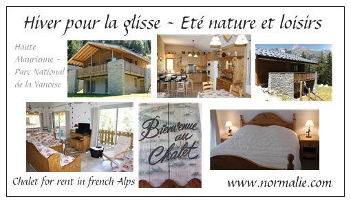 photo 8 Owner direct vacation rental La Norma chalet Rhone-Alps Savoie Area map