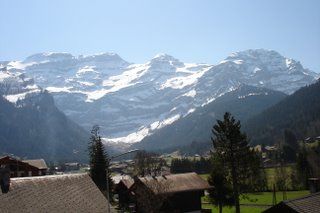 photo 9 Owner direct vacation rental Les Diablerets appartement Vaud  View from the balcony