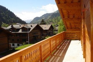 photo 8 Owner direct vacation rental Les Diablerets appartement Vaud  View from the balcony