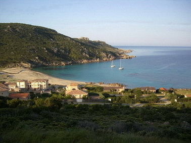 photo 3 Owner direct vacation rental Tizzano villa Corsica Corse du Sud View from terrace