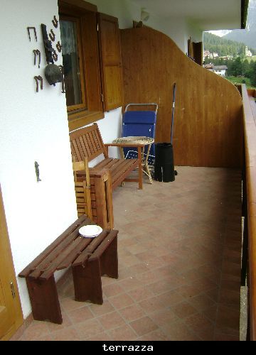 photo 11 Owner direct vacation rental Selva di Cadore appartement Veneto Belluno Province Terrace