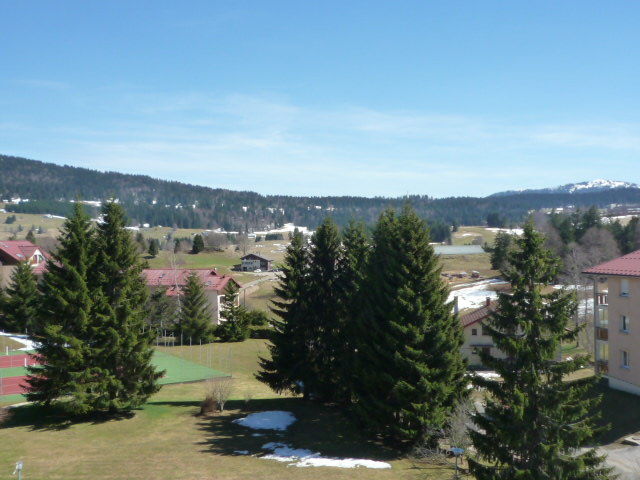 photo 20 Owner direct vacation rental Les Rousses appartement Franche-Comt Jura View from the balcony