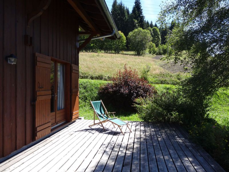 photo 2 Owner direct vacation rental Les Gets chalet Rhone-Alps Haute-Savoie View from terrace