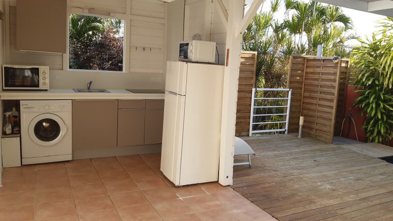 photo 9 Owner direct vacation rental Sainte Anne (Guadeloupe) appartement   Sep. kitchen