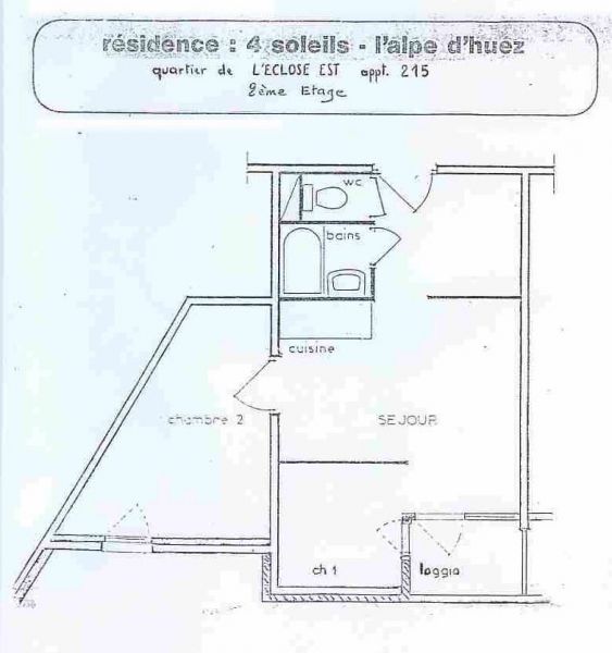 photo 18 Owner direct vacation rental Alpe d'Huez appartement Rhone-Alps Isre Property map