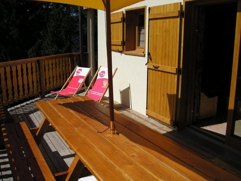 photo 18 Owner direct vacation rental La Plagne chalet Rhone-Alps Savoie Terrace