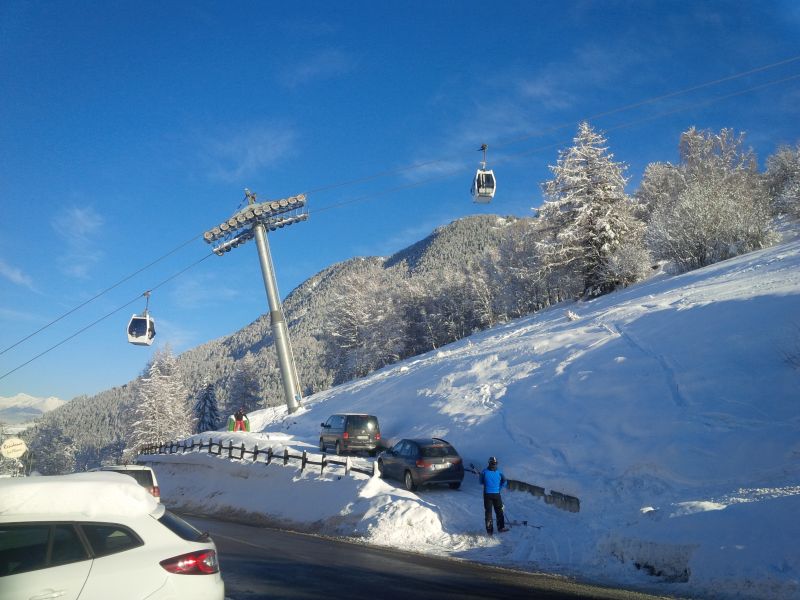 photo 6 Owner direct vacation rental Pila chalet Aosta Valley Aosta Province View from the balcony