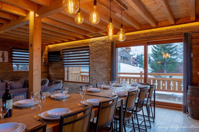 photo 4 Owner direct vacation rental Les 2 Alpes chalet Rhone-Alps Isre Dining room