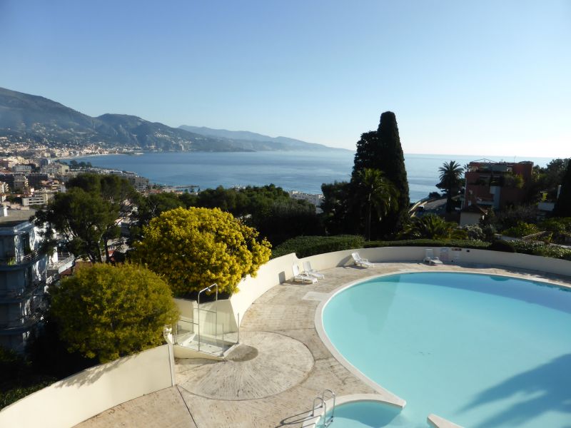 photo 0 Owner direct vacation rental Roquebrune Cap Martin studio Provence-Alpes-Cte d'Azur Alpes-Maritimes View from terrace