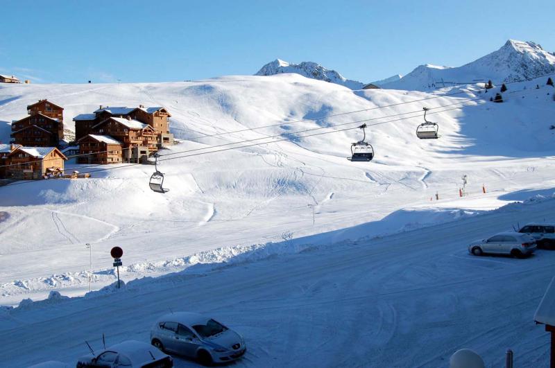 photo 10 Owner direct vacation rental La Plagne studio Rhone-Alps Savoie View from the balcony