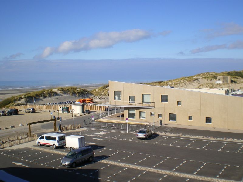 photo 10 Owner direct vacation rental Fort Mahon studio Picardy Somme View from the balcony