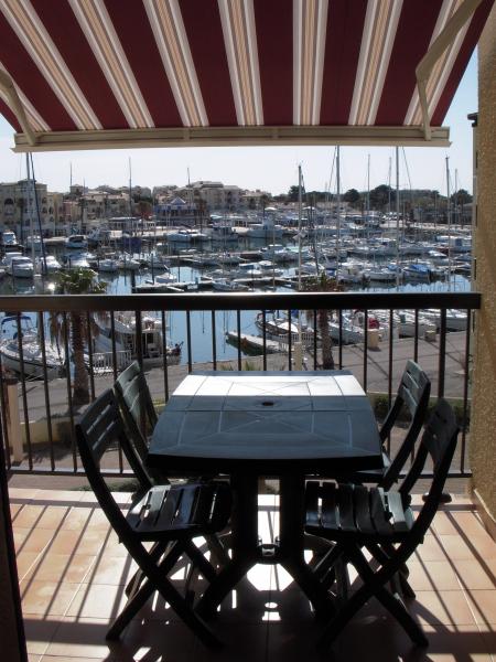 photo 2 Owner direct vacation rental Port Leucate appartement Languedoc-Roussillon Aude View from terrace