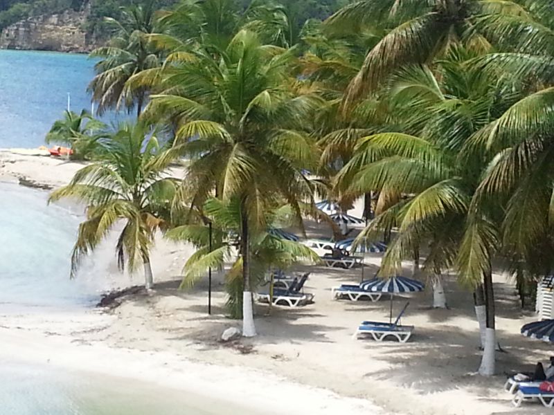 photo 14 Owner direct vacation rental Le Gosier (Guadeloupe) appartement Grande Terre  View from terrace