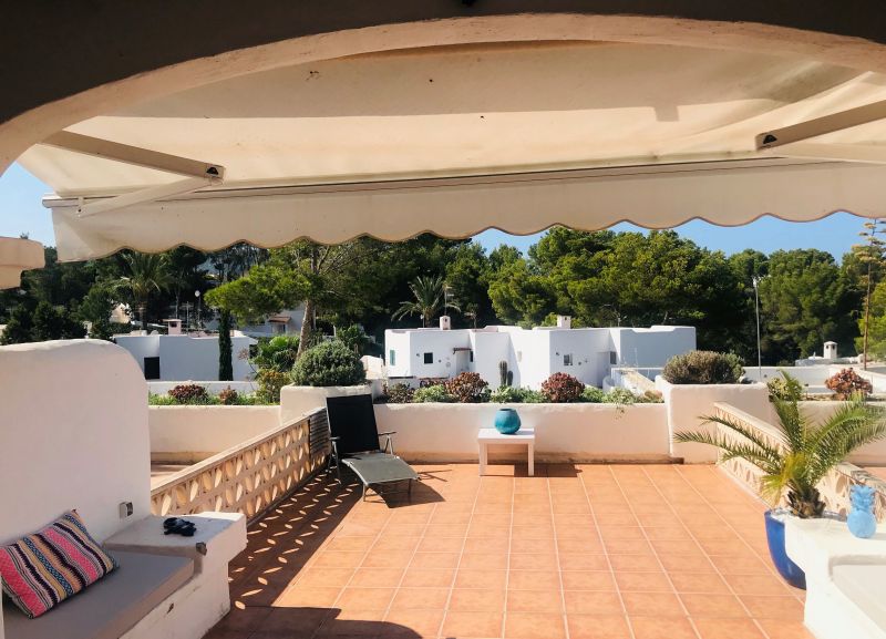 photo 6 Owner direct vacation rental Cala Tarida appartement Balearic Islands Ibiza View from terrace