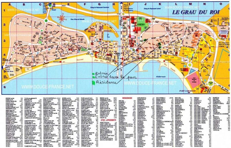 photo 6 Owner direct vacation rental Le Grau du Roi appartement Languedoc-Roussillon Gard Property map