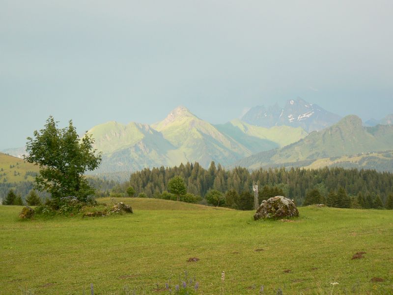 photo 21 Owner direct vacation rental Praz de Lys Sommand chalet Rhone-Alps Haute-Savoie View from the balcony