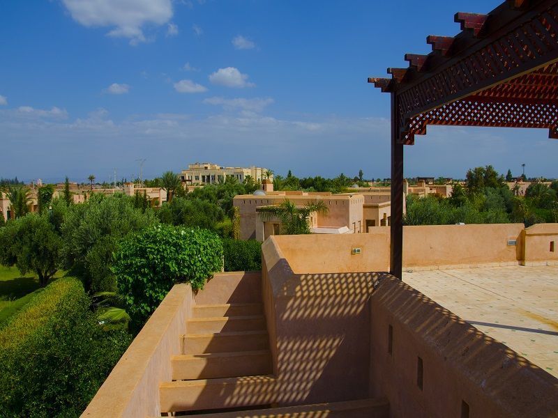 photo 11 Owner direct vacation rental Marrakech villa   View from terrace