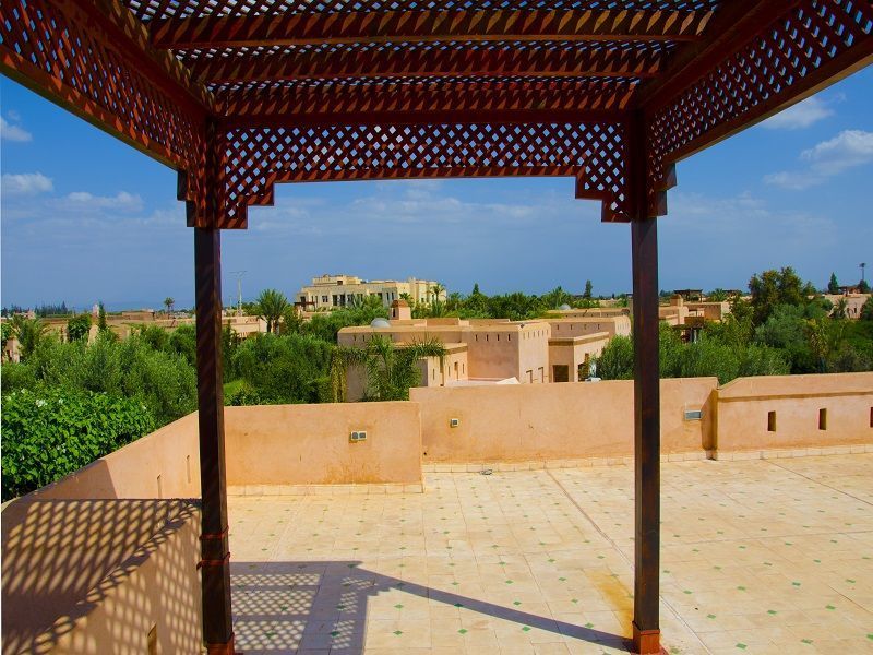 photo 12 Owner direct vacation rental Marrakech villa   View from terrace