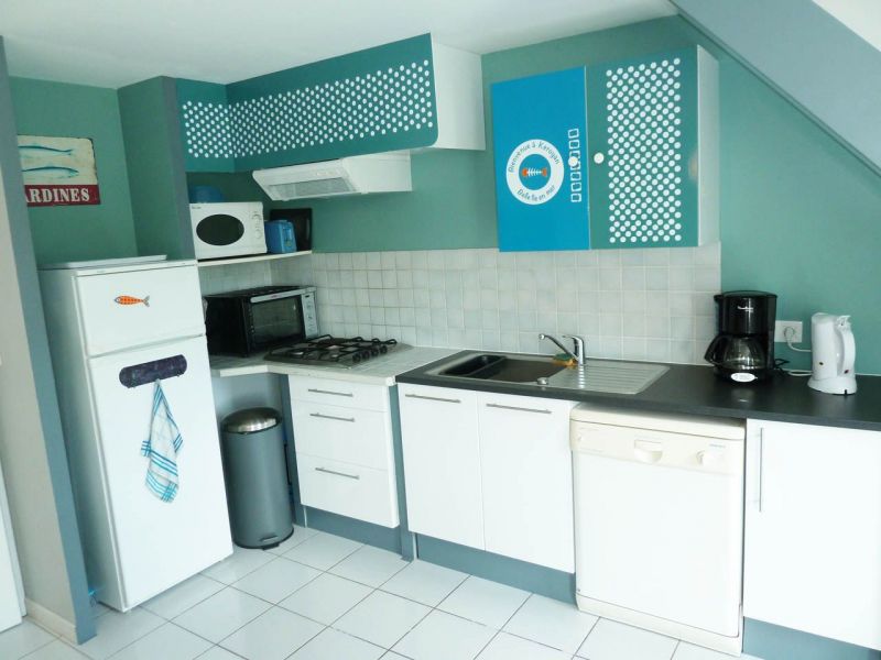 photo 1 Owner direct vacation rental Sauzon maison Brittany Morbihan Open-plan kitchen