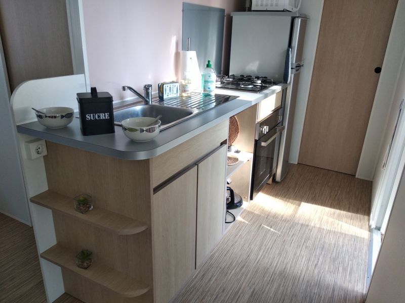 photo 9 Owner direct vacation rental Saint Jean de Monts mobilhome Pays de la Loire Vende Kitchenette