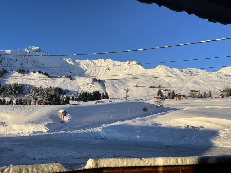 photo 11 Owner direct vacation rental Praz de Lys Sommand appartement Rhone-Alps Haute-Savoie View from terrace