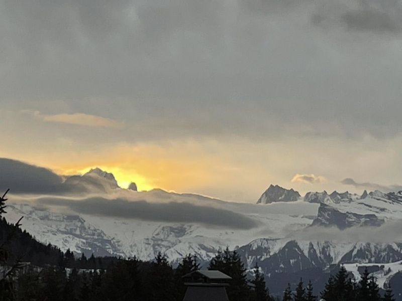 photo 12 Owner direct vacation rental Praz de Lys Sommand appartement Rhone-Alps Haute-Savoie View from the balcony