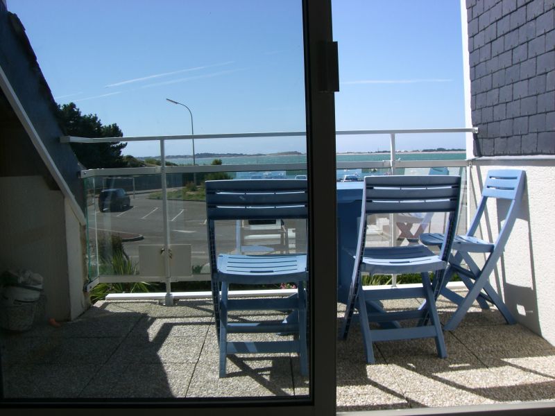 photo 15 Owner direct vacation rental Carnac appartement Brittany Morbihan View from terrace