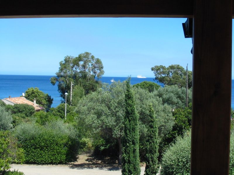 photo 9 Owner direct vacation rental Porto Vecchio studio Corsica Corse du Sud View from terrace