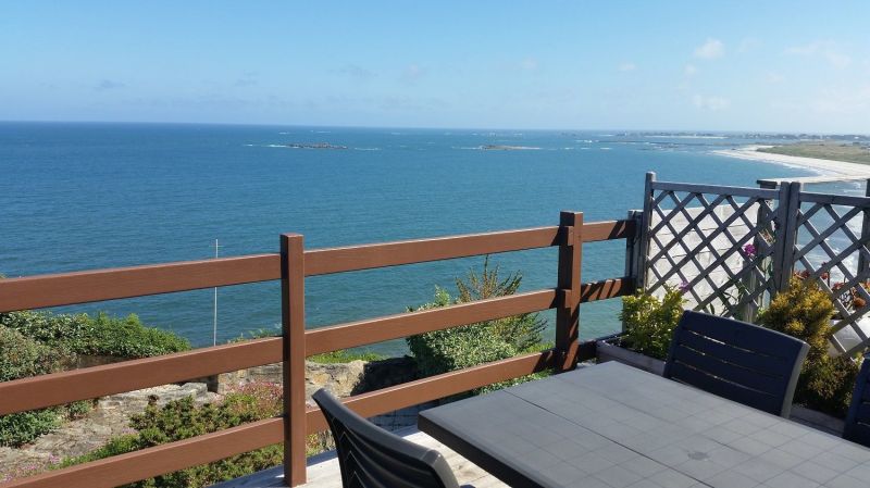 photo 6 Owner direct vacation rental Plouguerneau appartement Brittany Finistre View from terrace