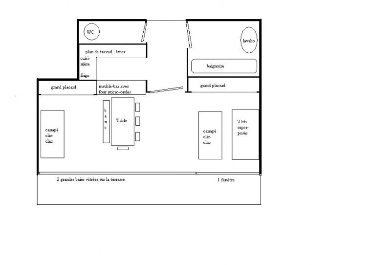 photo 2 Owner direct vacation rental Les Gets studio Rhone-Alps Haute-Savoie Property map