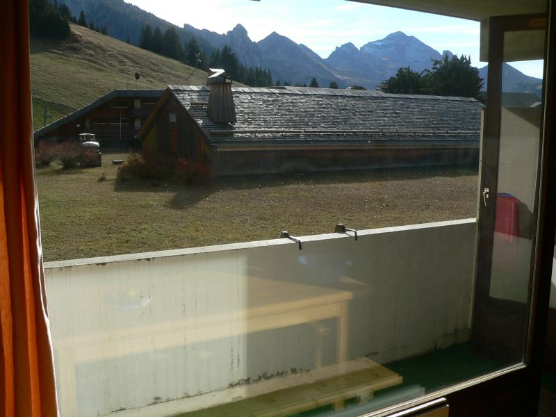 photo 4 Owner direct vacation rental Manigod-Croix Fry/L'tale-Merdassier studio Rhone-Alps Haute-Savoie Balcony