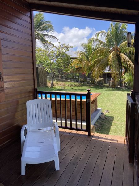 photo 12 Owner direct vacation rental Sainte Rose bungalow Basse Terre  View from terrace