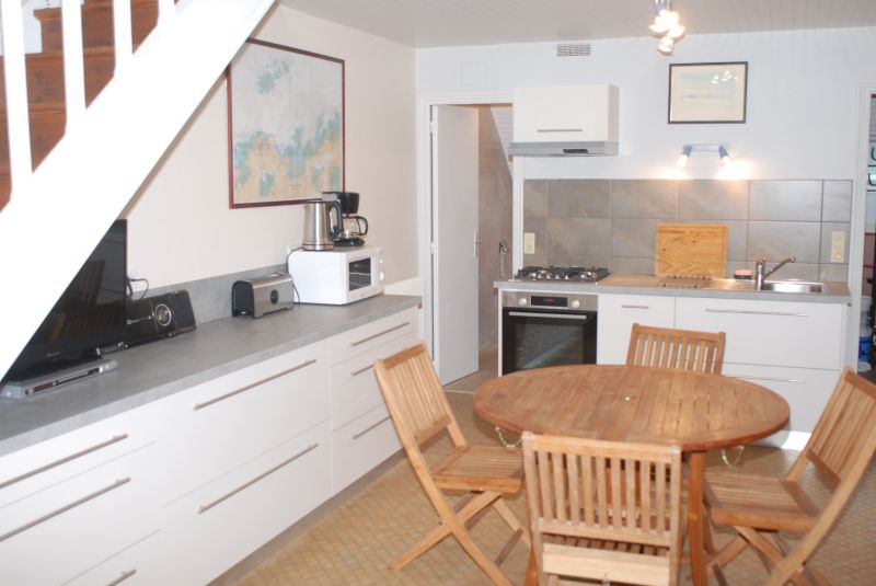 photo 1 Owner direct vacation rental Perros-Guirec studio Brittany Ctes d'Armor Summer kitchen