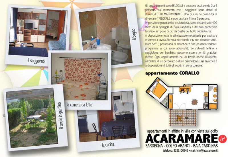 photo 8 Owner direct vacation rental Aranci Gulf appartement Sardinia Olbia Tempio Province Property map
