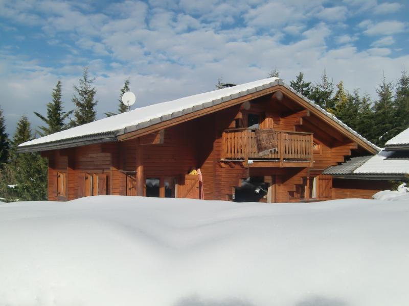 photo 14 Owner direct vacation rental Megve chalet Rhone-Alps Haute-Savoie Outside view