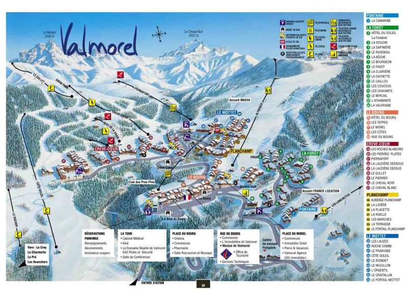 photo 15 Owner direct vacation rental Valmorel appartement Rhone-Alps Savoie Property map